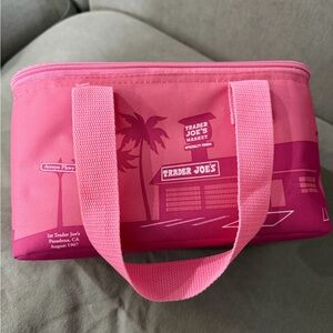 Trader Joe’s Pink Lunch Tote Bag